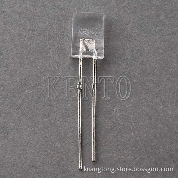 2X5mm Square Red Water Clear Lens Led Lamp
